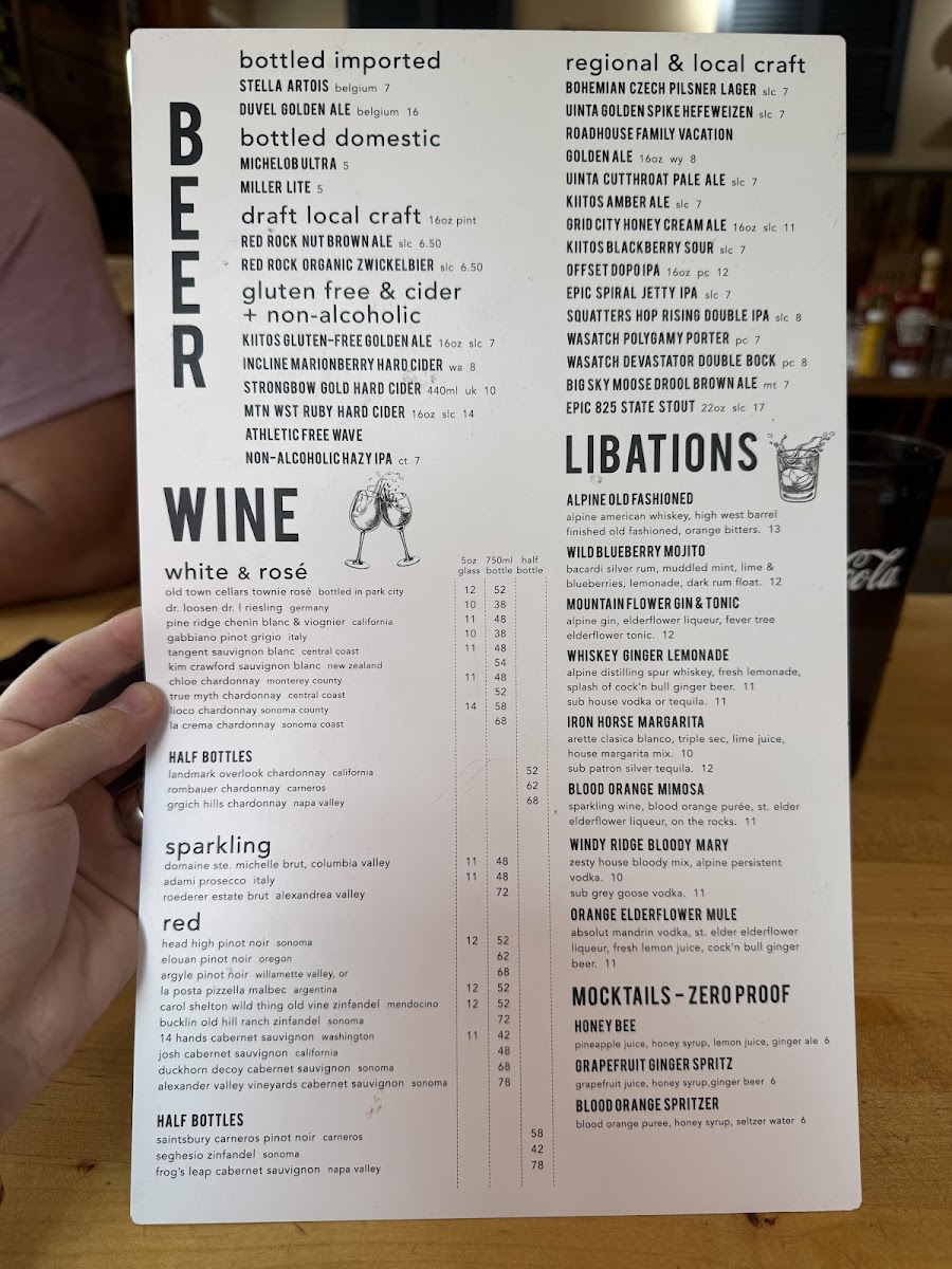 Menu Windy Ridge Café-2