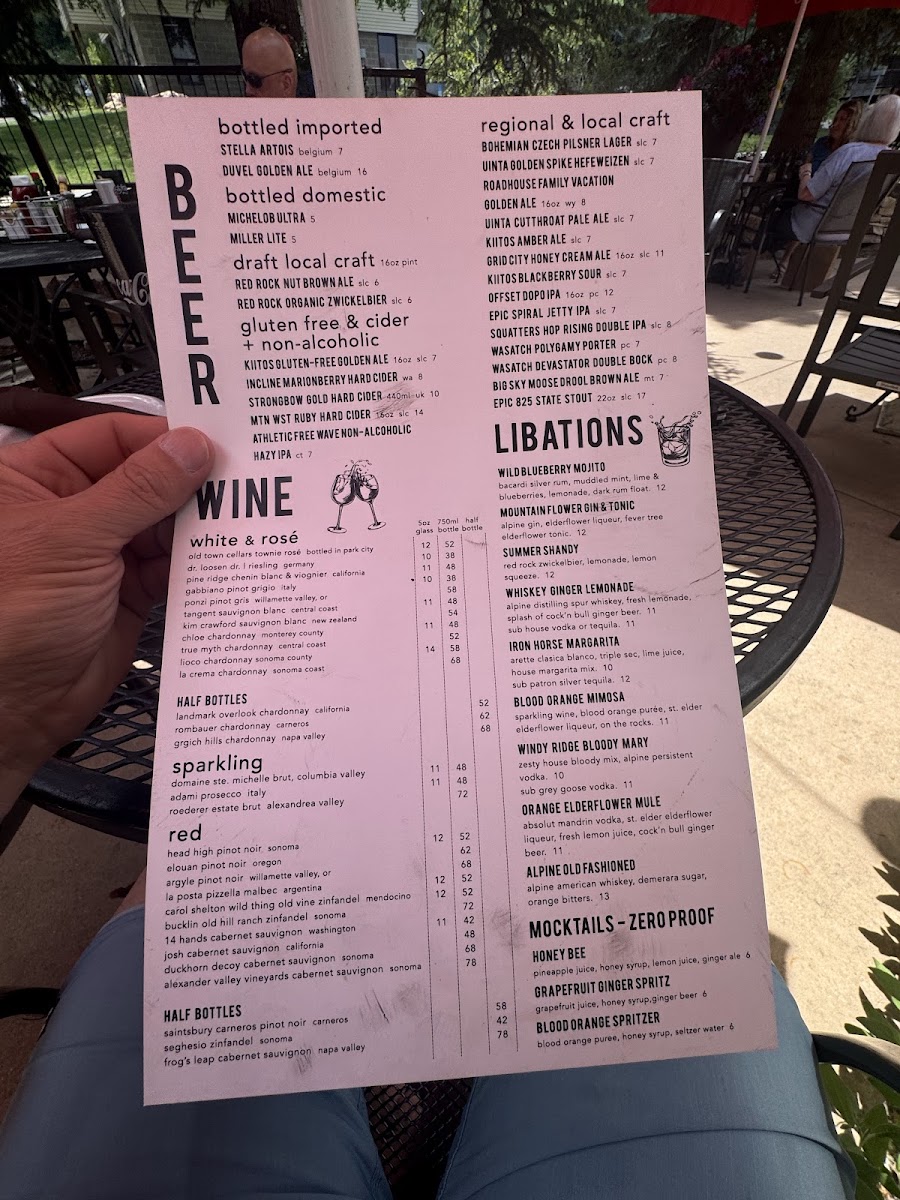 Menu Windy Ridge Café-5