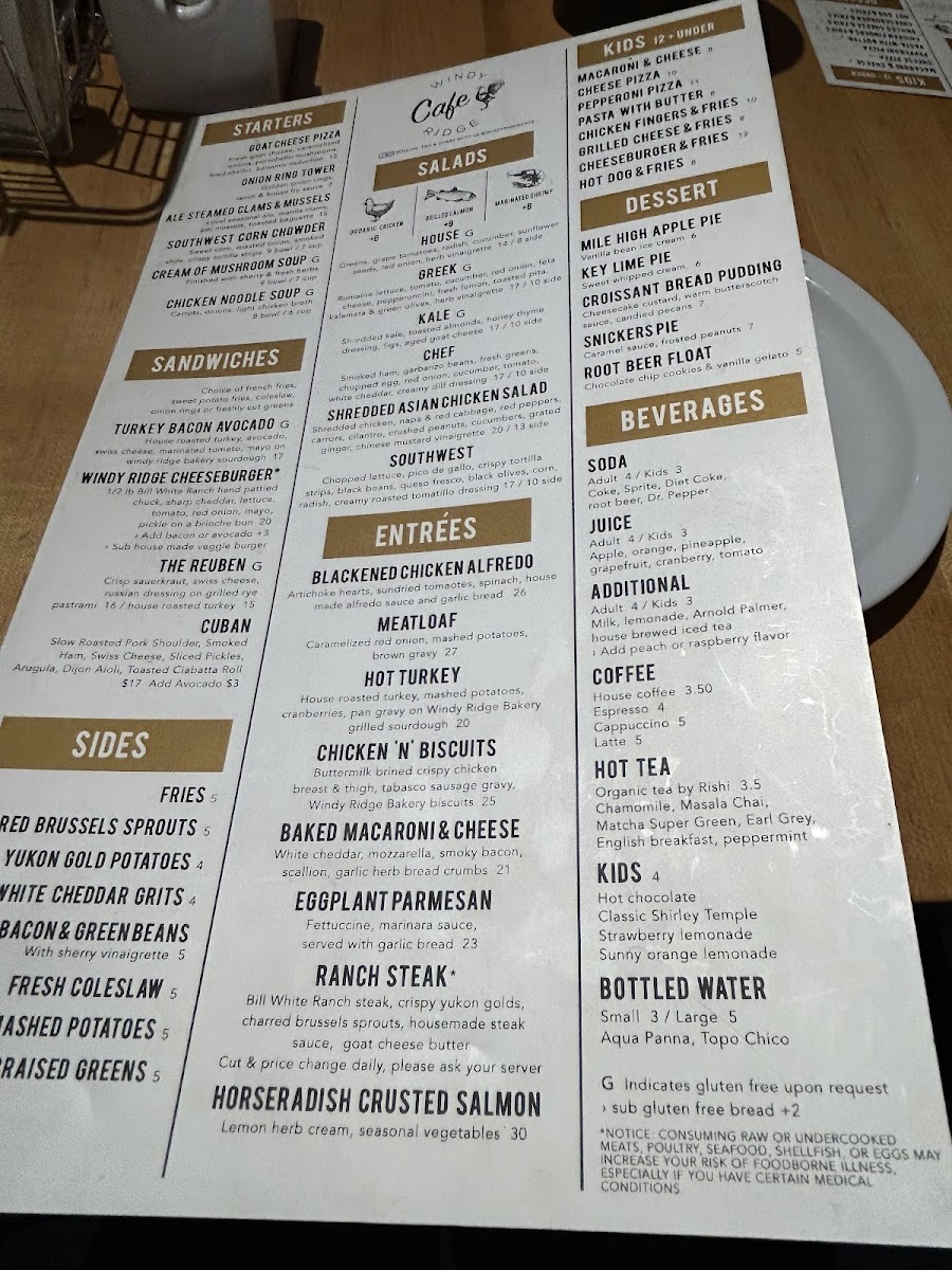 Menu Windy Ridge Café-7